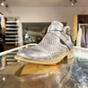 Vegan shoe boot in silver - Black Truffle